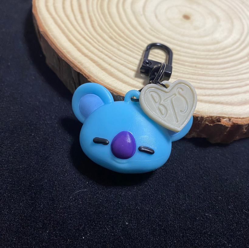 Bt21 inspired keychains