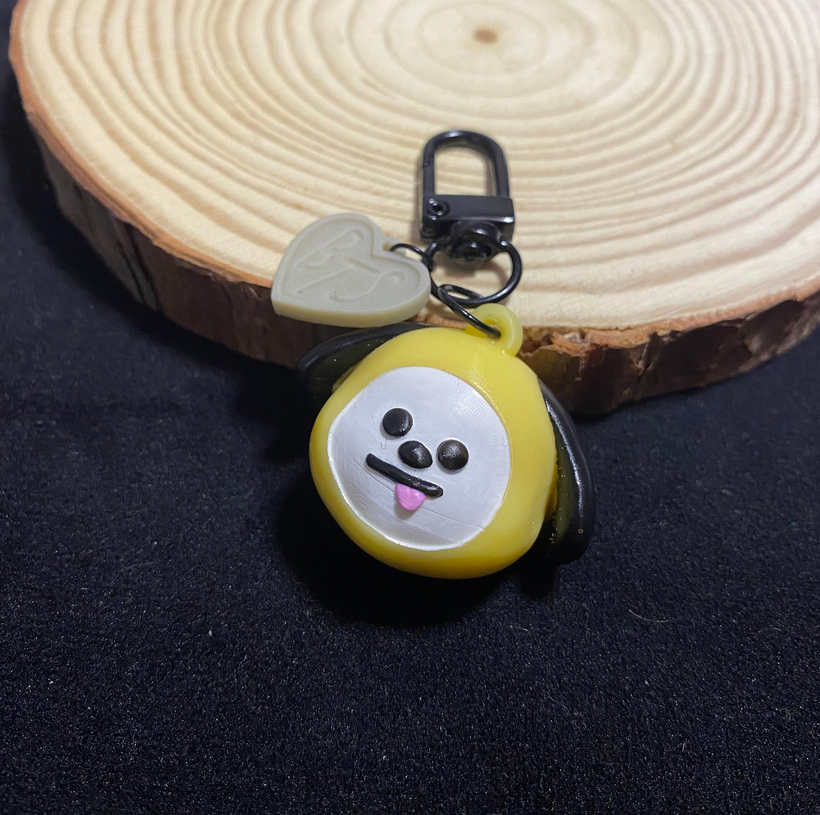 Bt21 inspired keychains