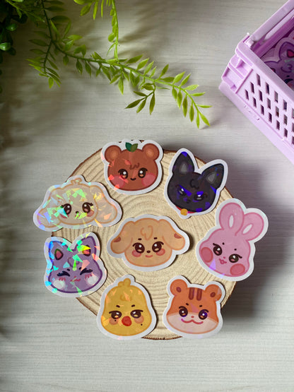 ANITEEZ Holo Stickers
