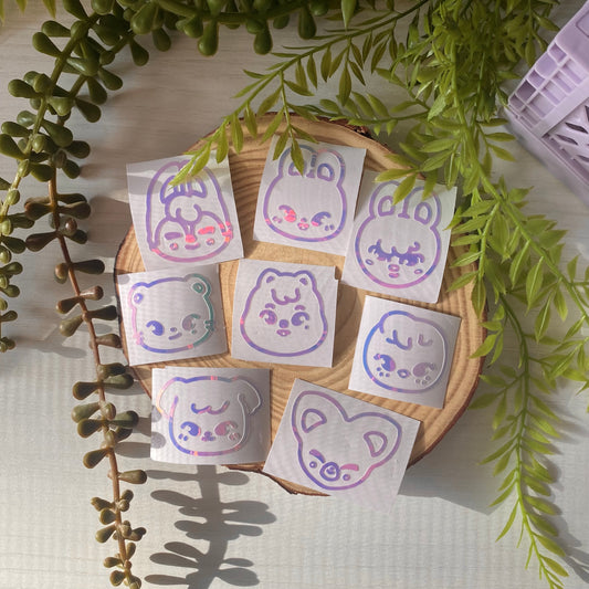 Baby SKZOO – Vinyl Decals | OT8 Full Collection