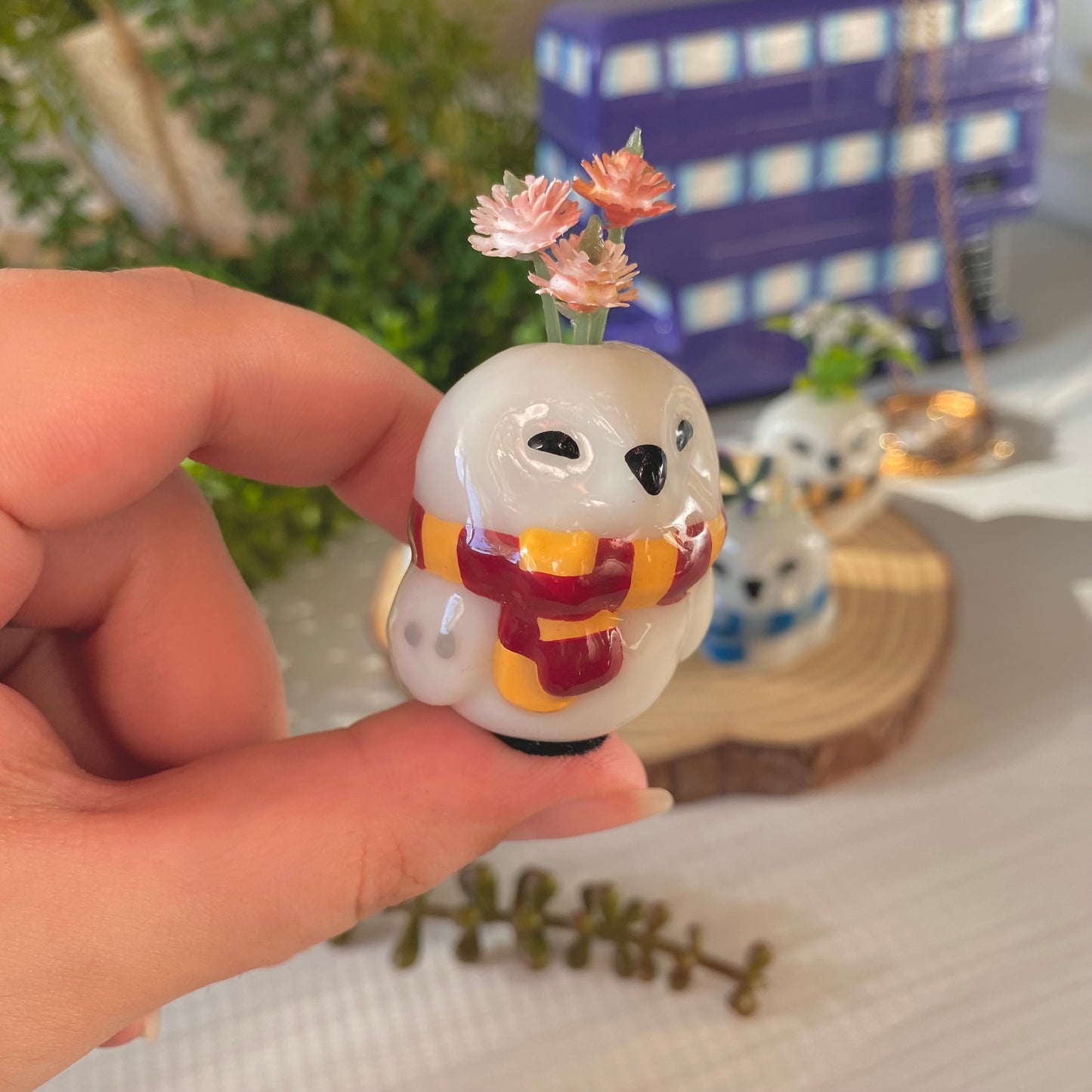 Owl Tiny Pots | Green