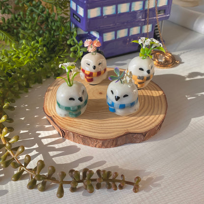 Owl Tiny Pots | Green