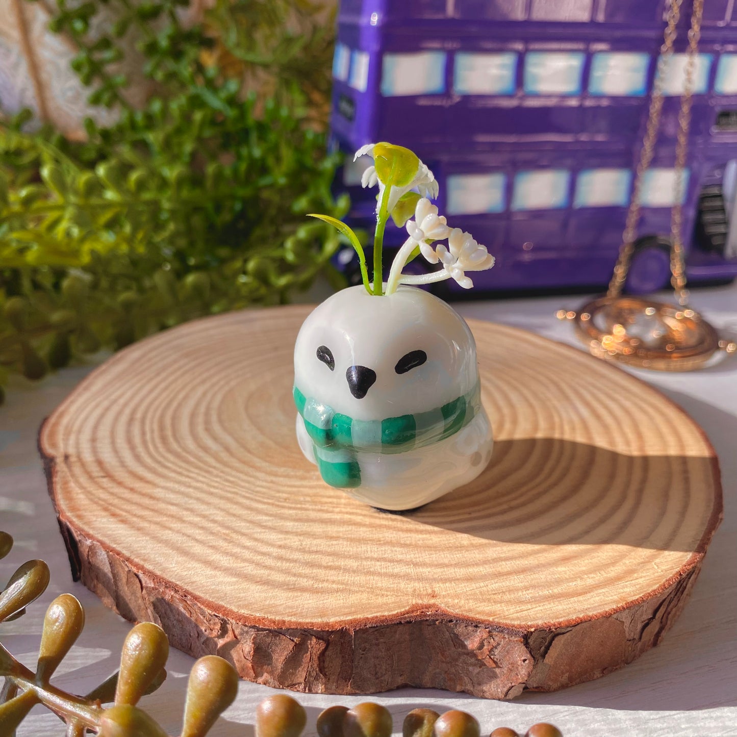 Owl Tiny Pots | Green