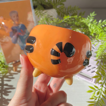 Hoshi-Inspired Tiger Pot
