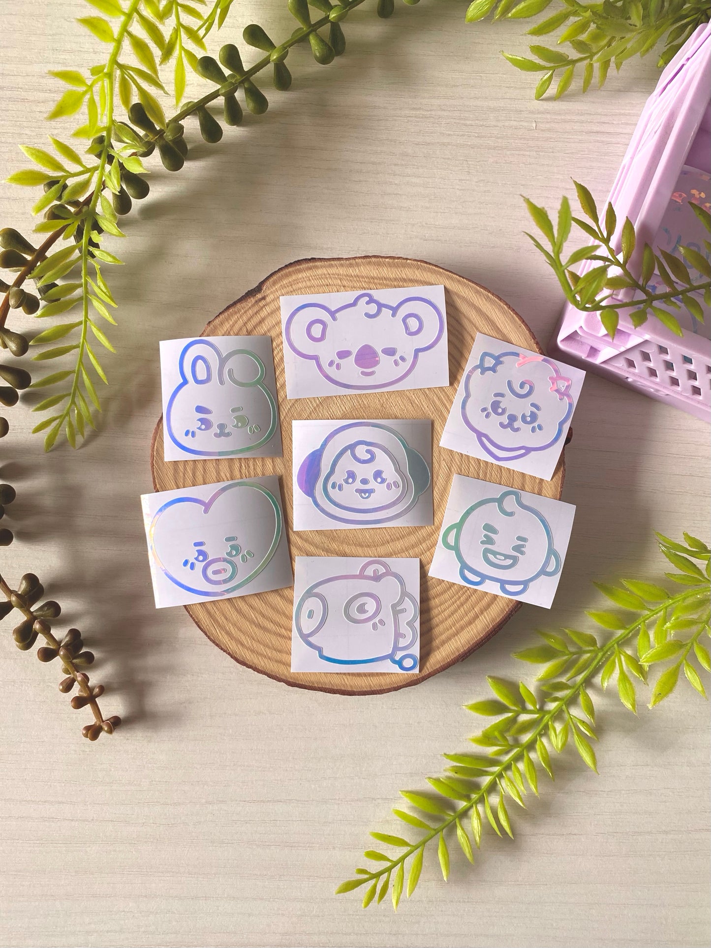Baby BT21– Vinyl Decals | OT7 Full Collection
