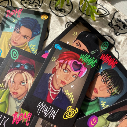 Stray Kids 'Maniac' Fanmade Photocards
