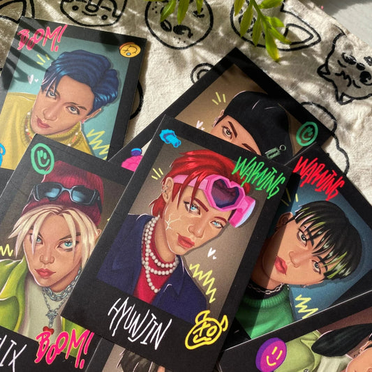 Stray Kids 'Maniac' Fanmade Photocards