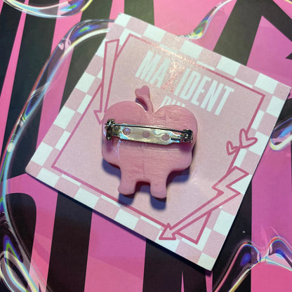 Pipi Heart Pin & Keychain