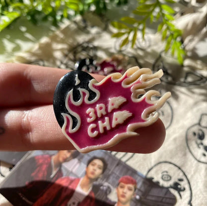 3RACHA Heart Pin