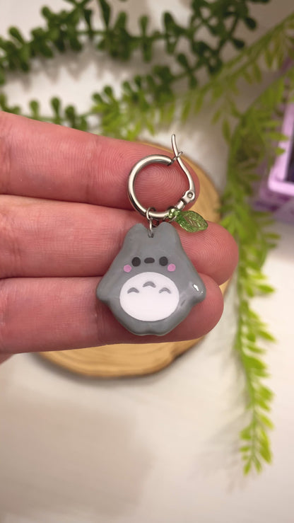 Puffy Forest Guardian Earrings